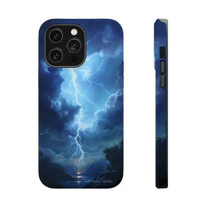 Introducing the "Stormy Serenity" Cell Phone Case – Embrace Nature -MagSafe Tough Cases