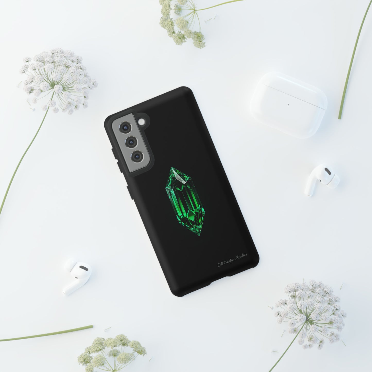 "Emerald Elegance" Phone Case -Tough Cases