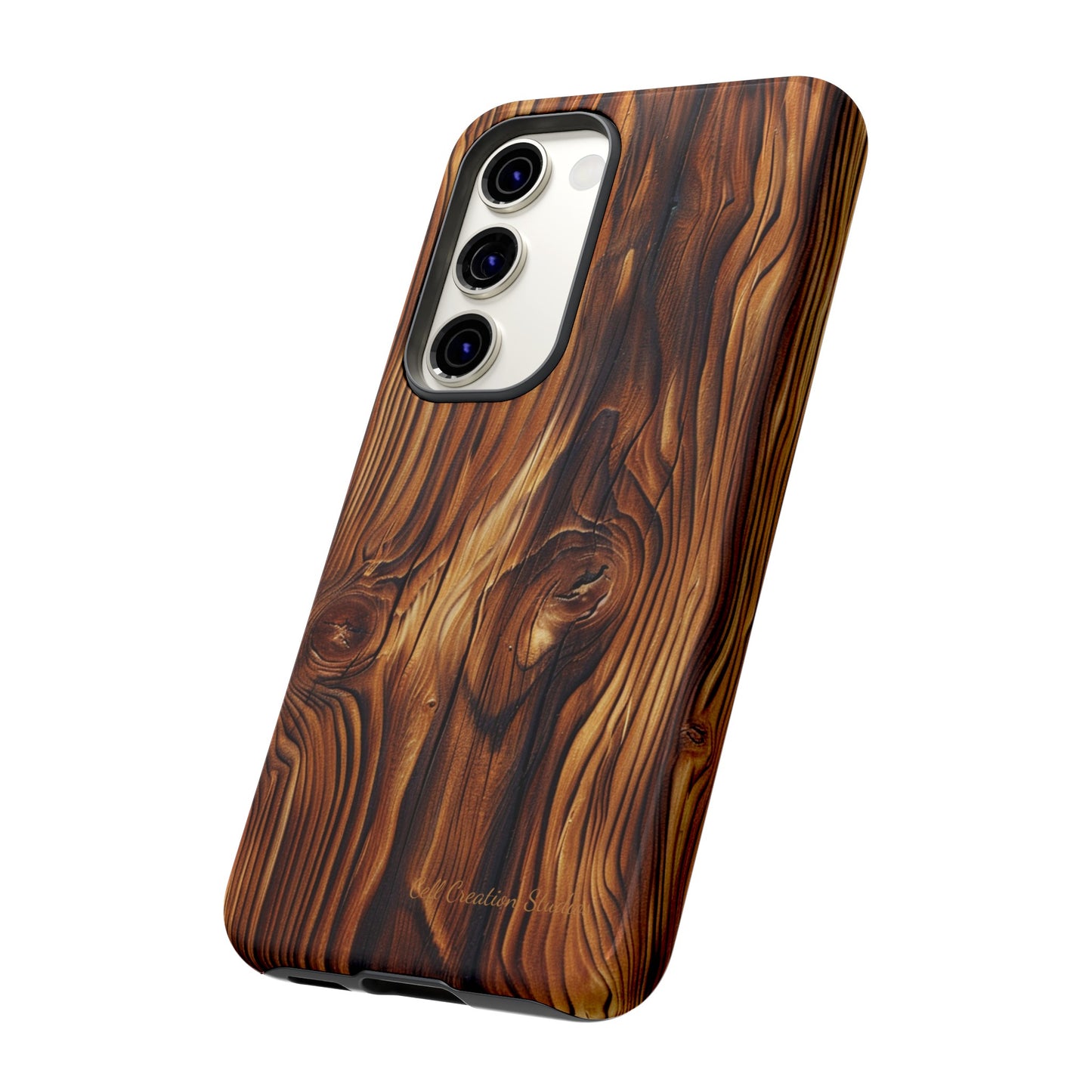 "Wood Grain Elegance" Tough Samsung Galaxy Cases