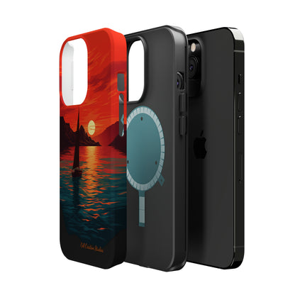 "Serenity at Sunset" -MagSafe Tough iPhone Cases