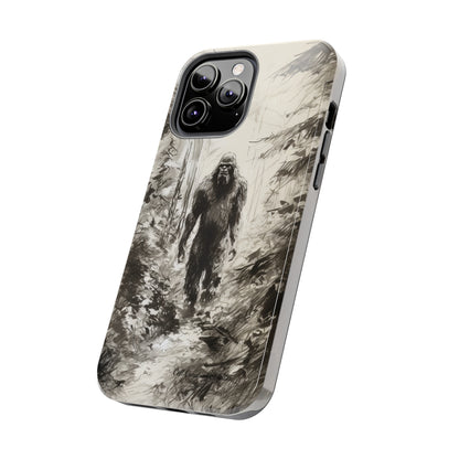 "Bigfoot in the Wilderness" Cell Phone Case – Encounter Bigfoot's Mystery -Tough Phone Cases