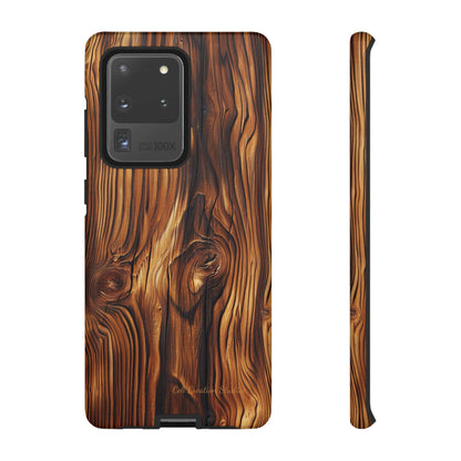 "Wood Grain Elegance" Tough Samsung Galaxy Cases