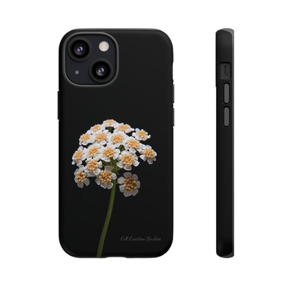 "Elegant Yarrow Bloom"  -Tough iPhone Cases