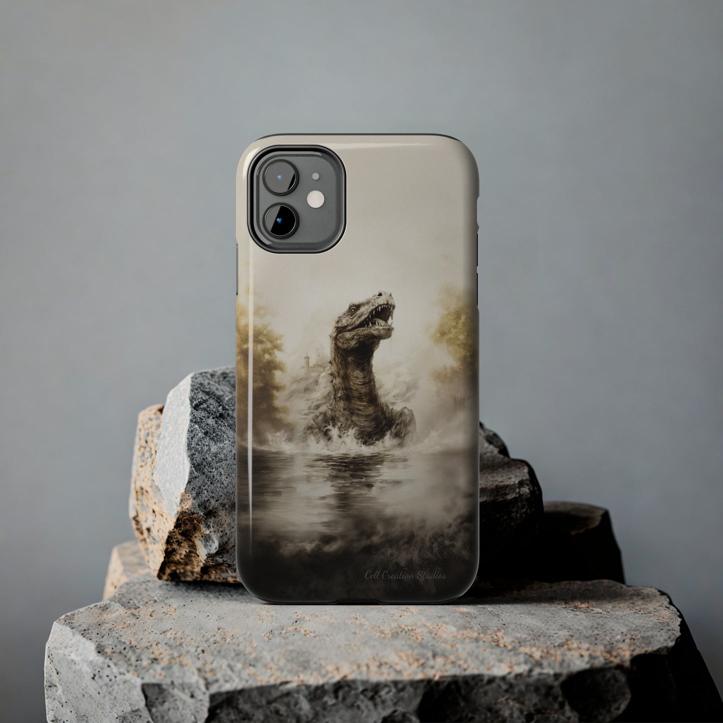 Introducing the "Nessie Unleashed" Cell Phone Case – Legendary Encounter Captured! -Tough Phone Cases