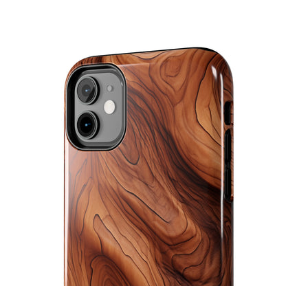 The "Eternal Woodgrain" Phone Case -Tough Phone Cases