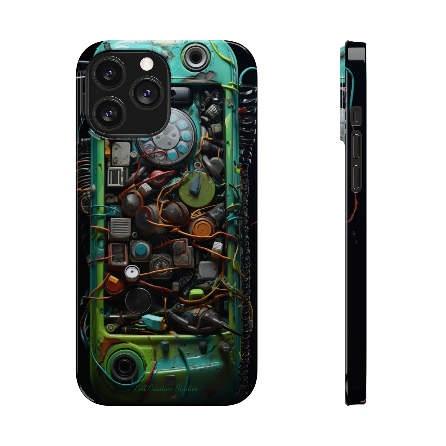 Introducing the "Mechanical Wonders" Cell Phone Case – Peek Inside with Intricate Cell Phone Inner Workings -Slim Phone Cases