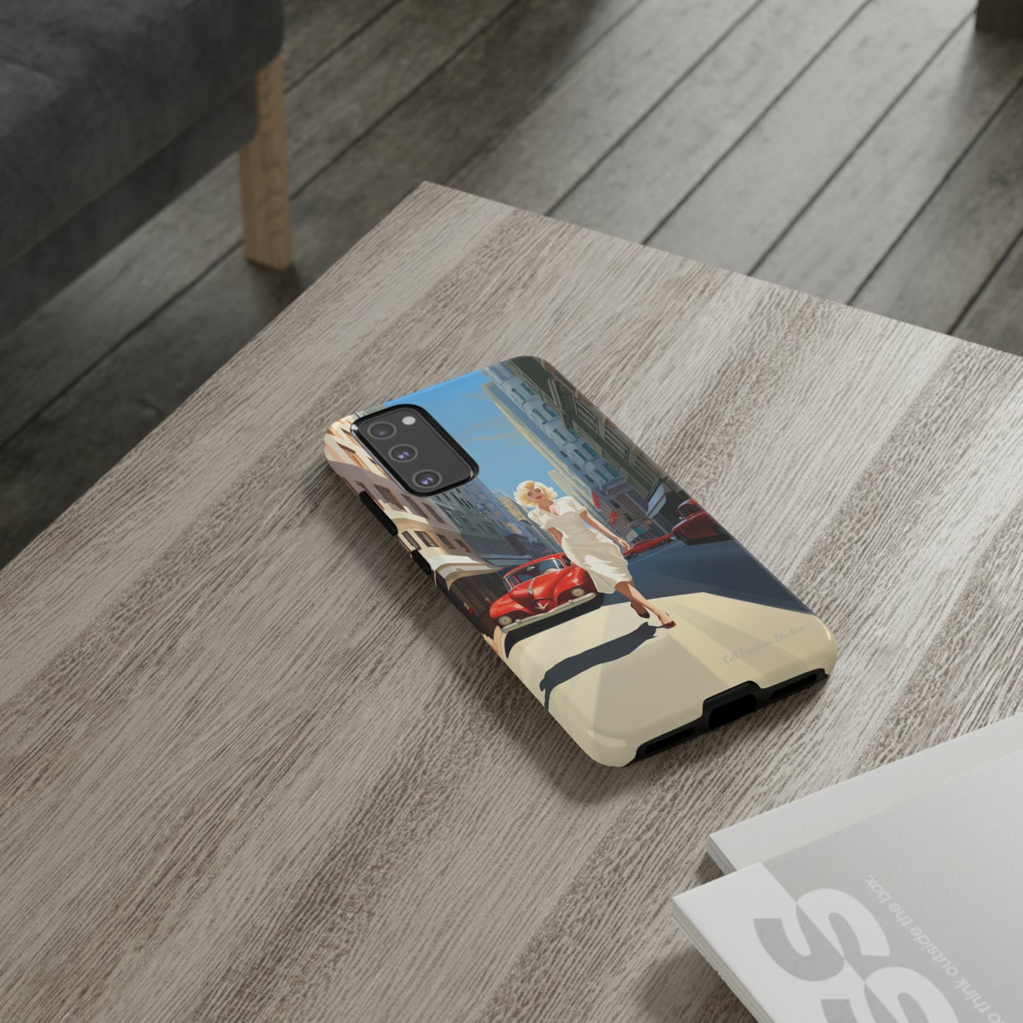 "City Stroll Glamour" Marilyn Monroe Phone Case -Tough Cases