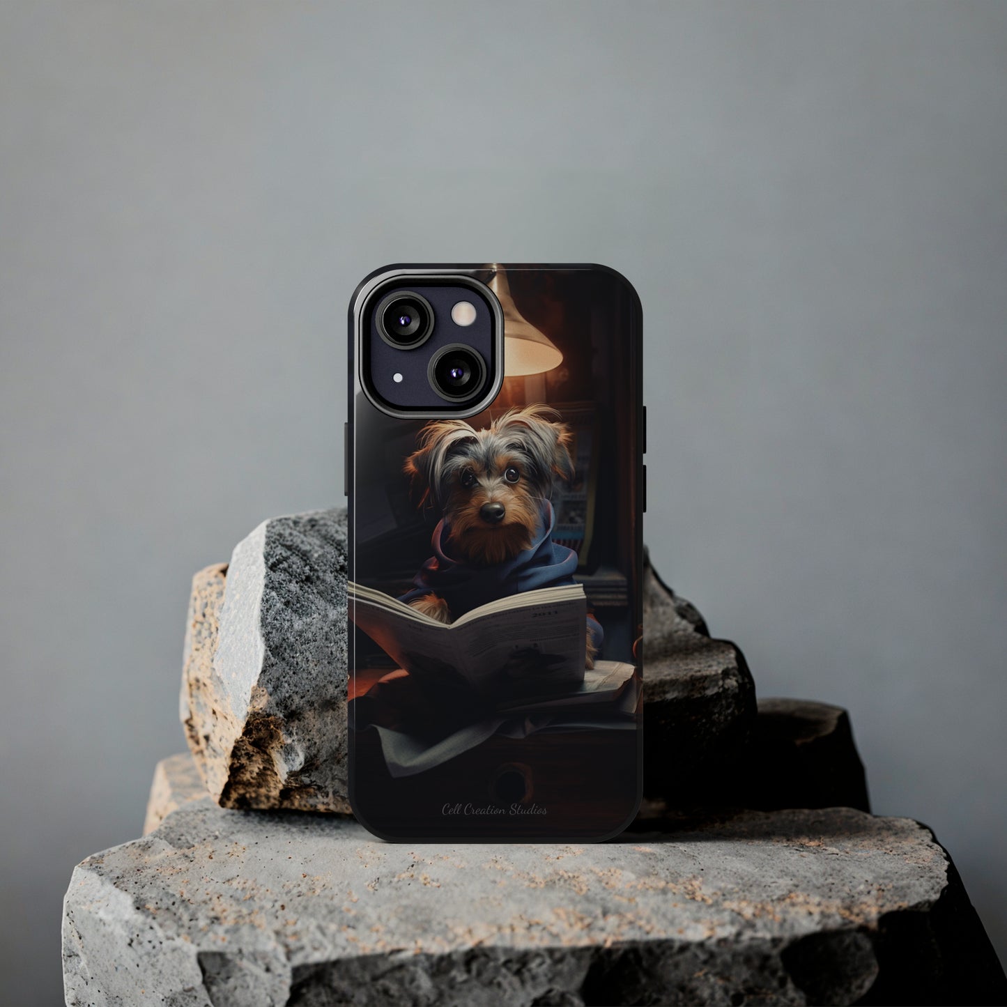 Introducing the "Canine Chronicle" Cell Phone Case – Where Tail-Wagging Tales Unfold! -Tough Phone Cases