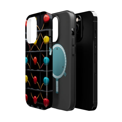 "Vibrant Spheres Fusion" -MagSafe Tough Phone Cases