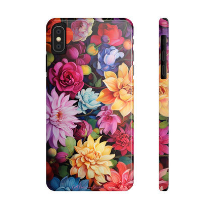 Introducing the "Blossom Beauty" Cell Phone Case – Elevate Your Style with Floral Charm -Slim Phone Cases