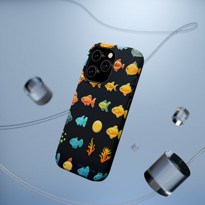 "AquaArt Fish" -MagSafe Tough Phone Cases