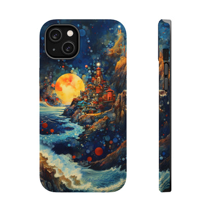 "Moonlit Coastal Vista" -MagSafe Tough iPhone Cases