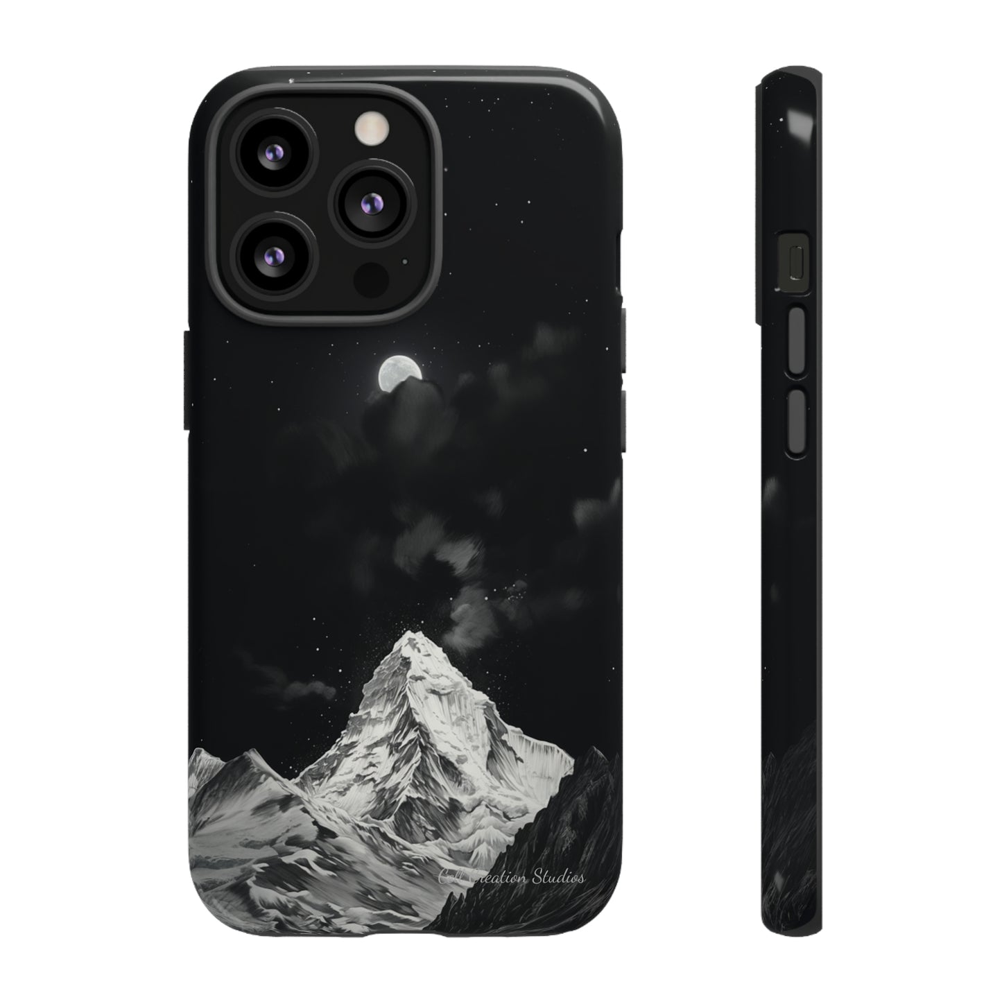 "Moonlit Everest" Phone Case -Tough Cases