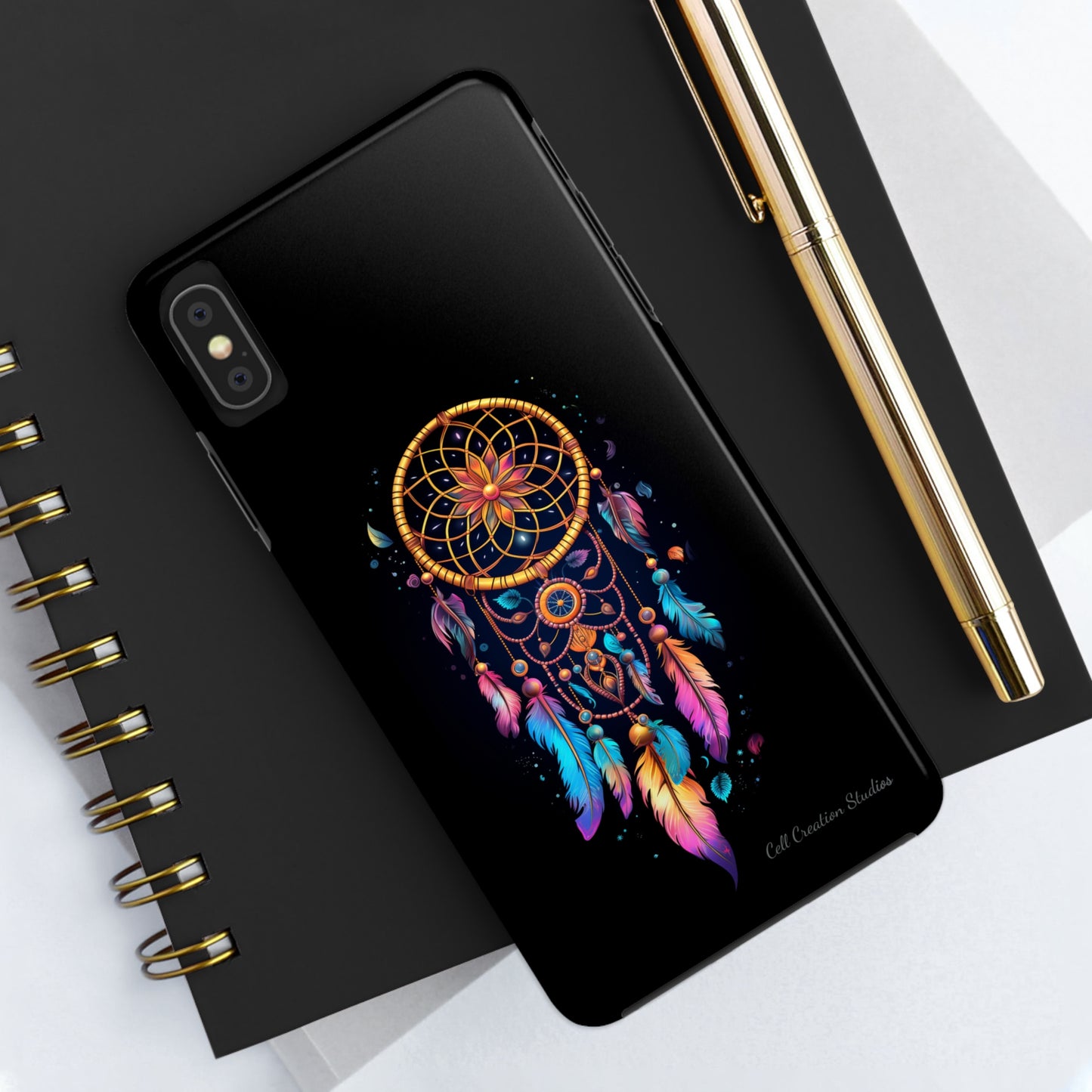 Introducing the "Dream Catcher Delight" Cell Phone Case – Embrace the Magic of Dreams -Tough Phone Cases