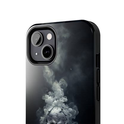 "Ethereal Skull Noir" -Tough iPhone Cases