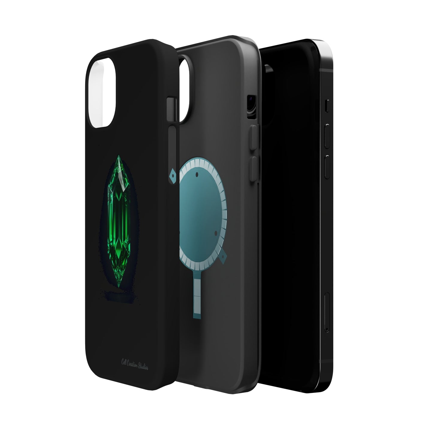 "Emerald Elegance" Phone Case -MagSafe Tough Cases