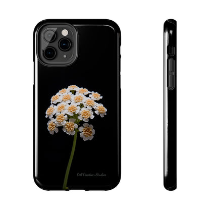 "Elegant Yarrow Bloom" Phone Case -Tough Phone Cases