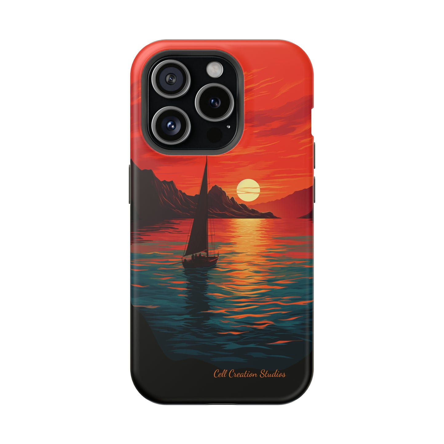 "Serenity at Sunset" -MagSafe Tough iPhone Cases