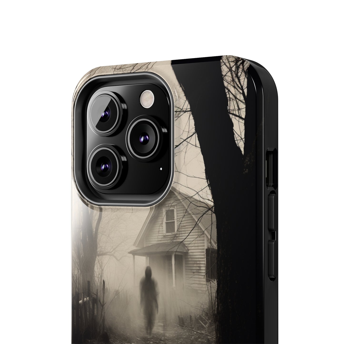 Introducing the "Ethereal Encounter" Cell Phone Case – Unveil the Mystery of the Ghostly Presence -Tough Phone Cases