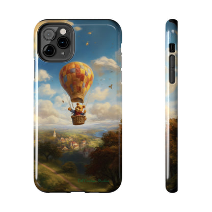 Introducing the "Winnie-The-Pooh's Balloon Adventure" Cell Phone Case – Soar to New Heights in Style -Tough Phone Cases