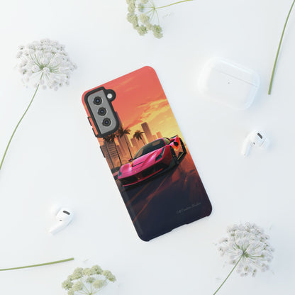 "Sunset Boulevard Ferrari Edition" -Tough Samsung Phone Cases