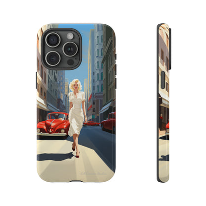 "City Stroll Glamour" Marilyn Monroe Phone Case -Tough Cases