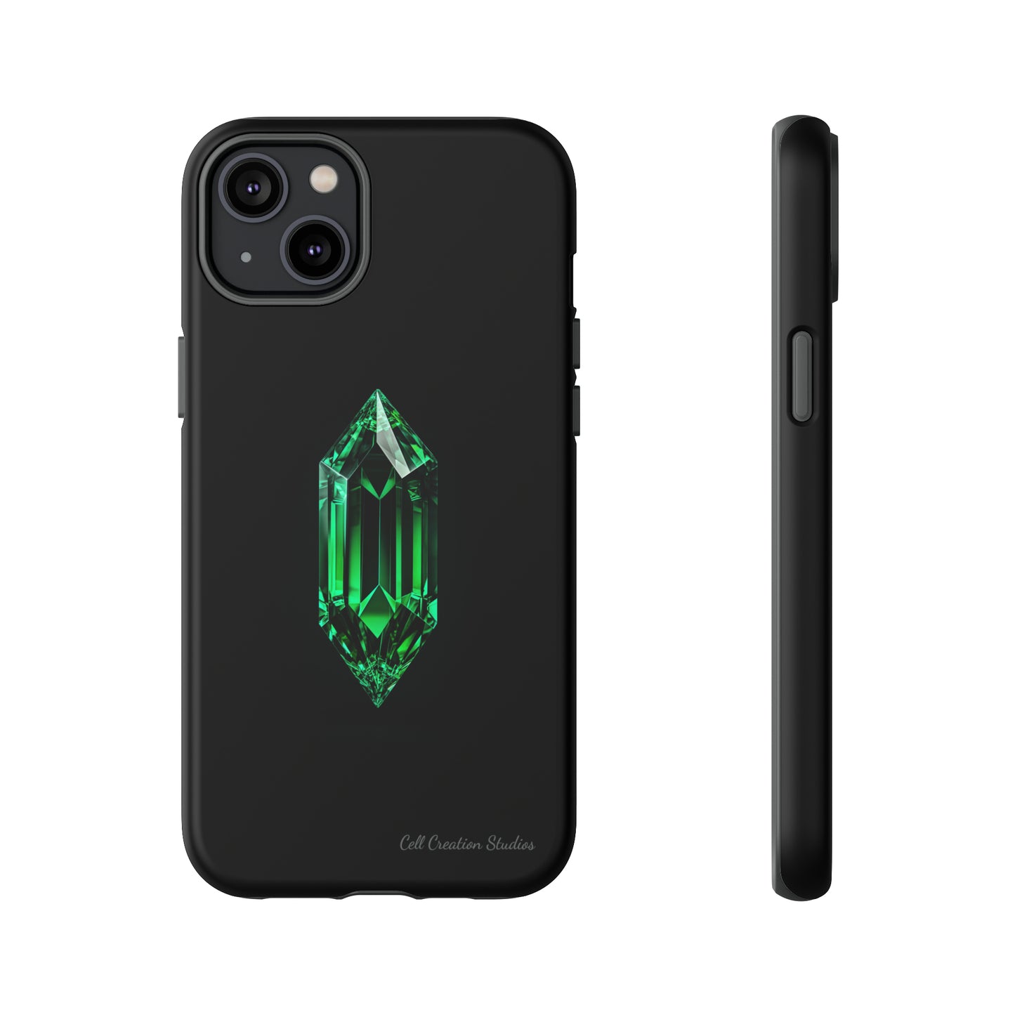 "Emerald Elegance" Phone Case -Tough Cases