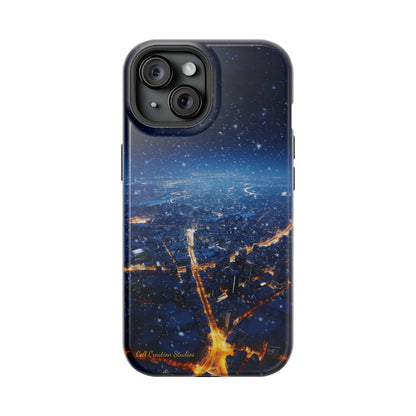 "Urban Snowfall Glow" -MagSafe Tough iPhone Cases