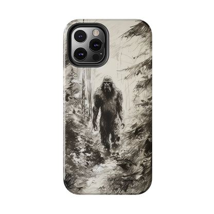 "Bigfoot in the Wilderness" Cell Phone Case – Encounter Bigfoot's Mystery -Tough Phone Cases