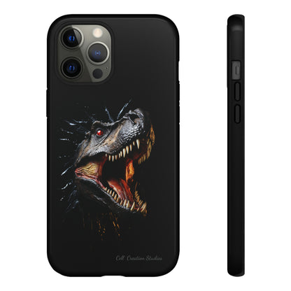 "Jurassic Impact" T-Rex Phone Case -Tough Cases