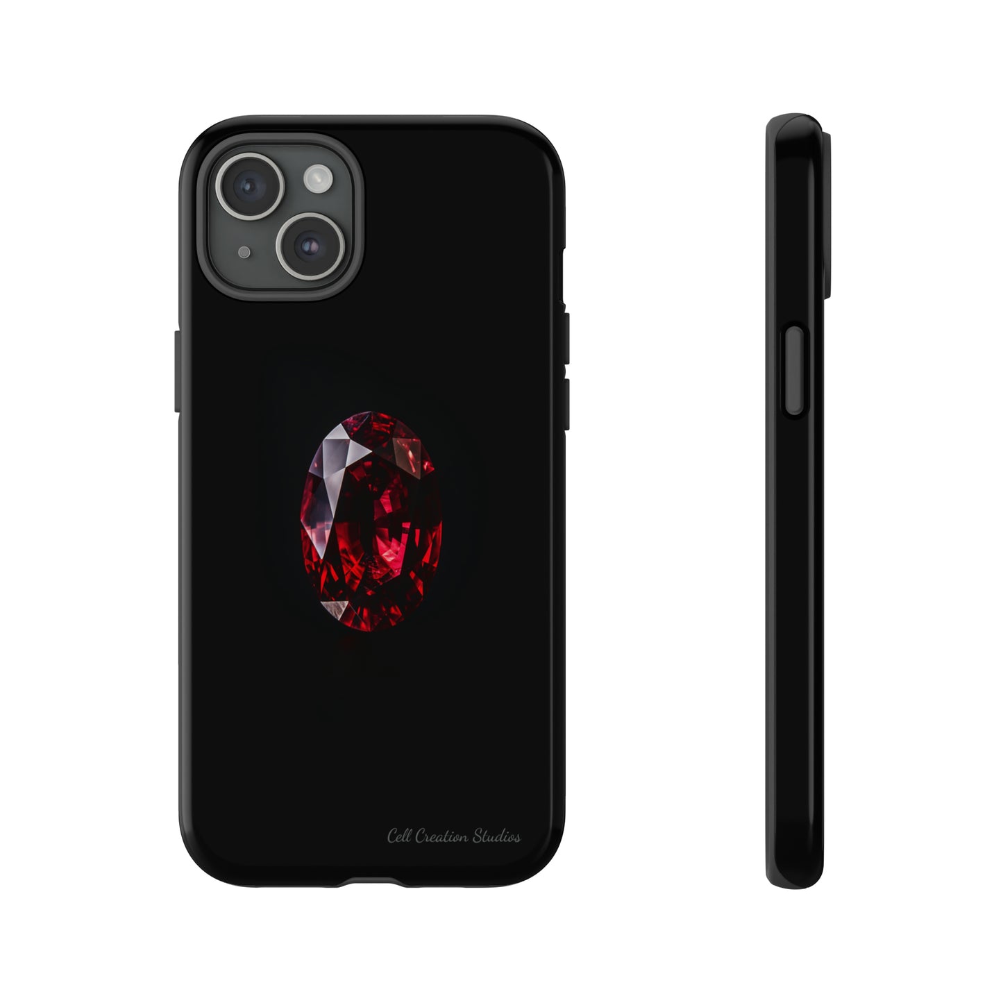 "Ruby Radiance" Phone Case -Tough Cases