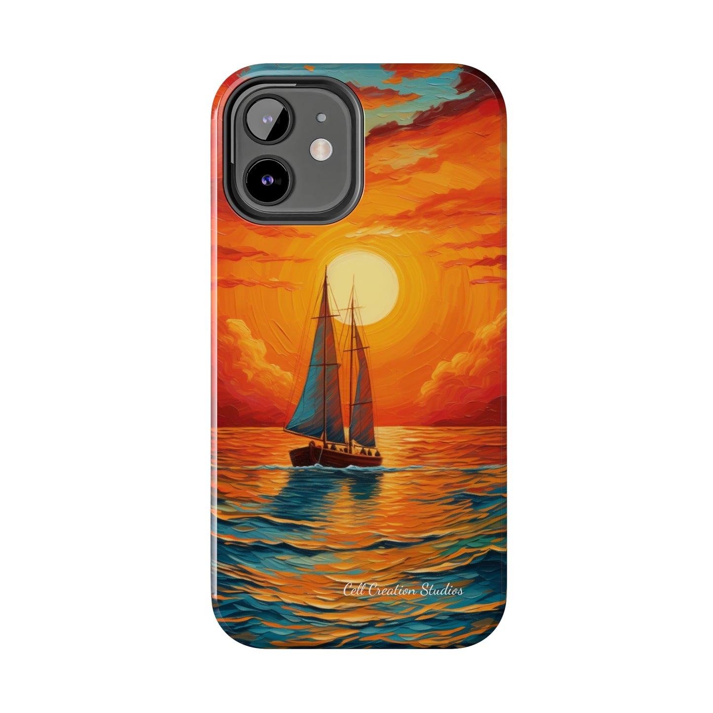 "Sailboat Sunset" -Tough iPhone Cases