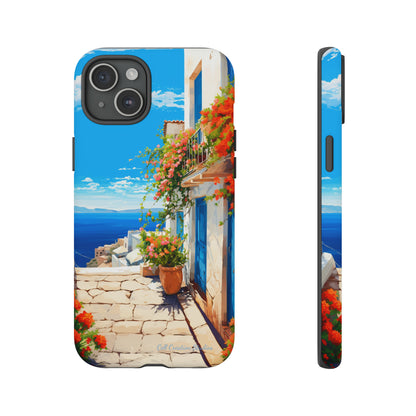 "Mediterranean Bliss Horizon" -Tough iPhone Cases