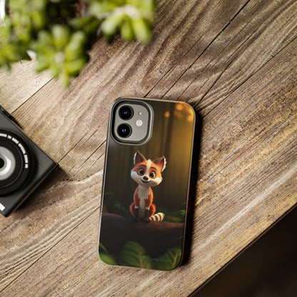 Introducing the "Enchanted Woods Fox" Cell Phone Case – Step into a Whimsical World of Adventure! -Tough Phone Cases