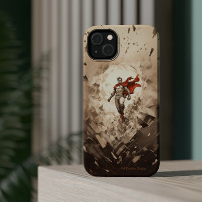 Introducing the "Heroic Guardian" Cell Phone Case – Unleash Your Inner Superhero with Captivating Design -MagSafe Tough Cases