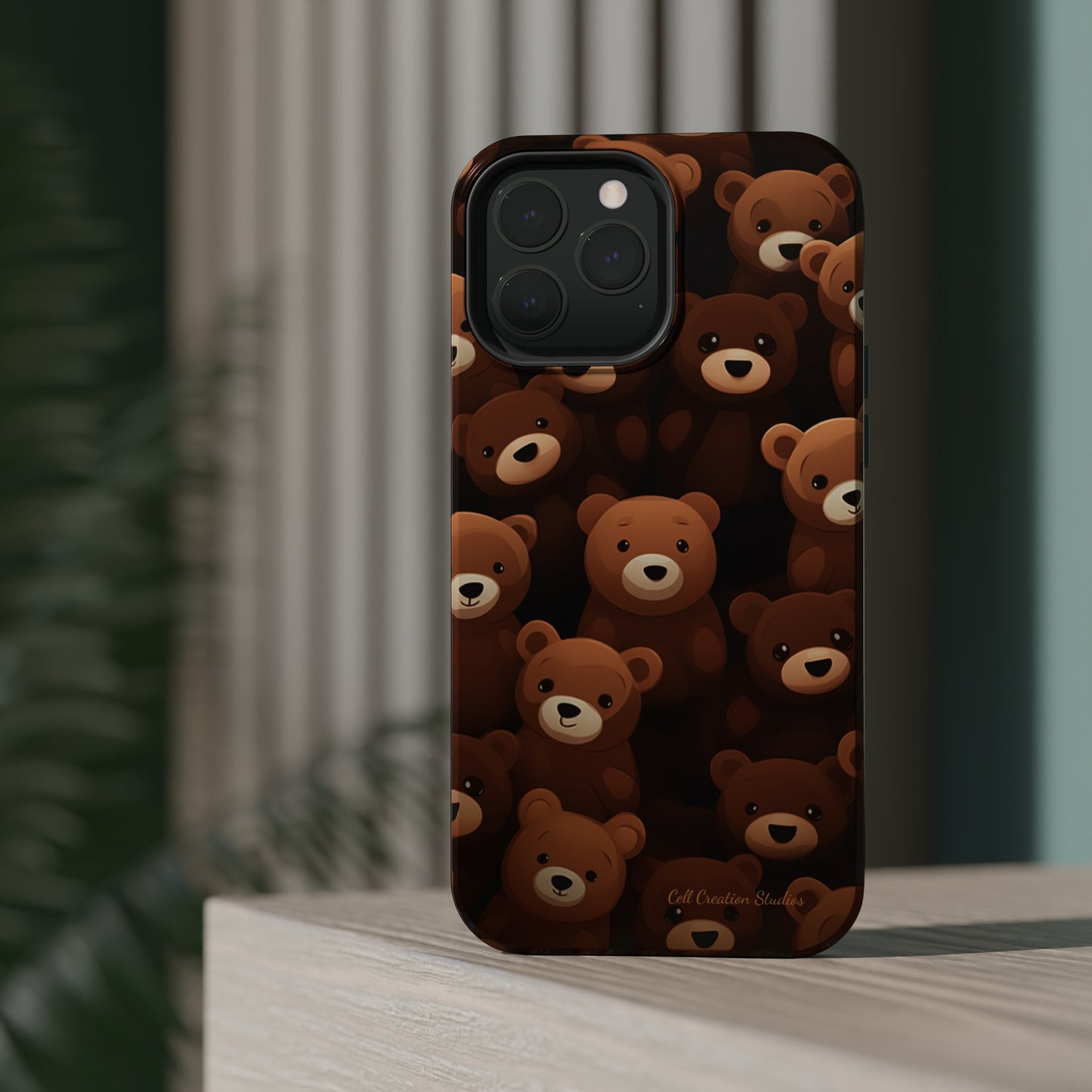 "Bear Hug Haven" -MagSafe Tough Phone Cases