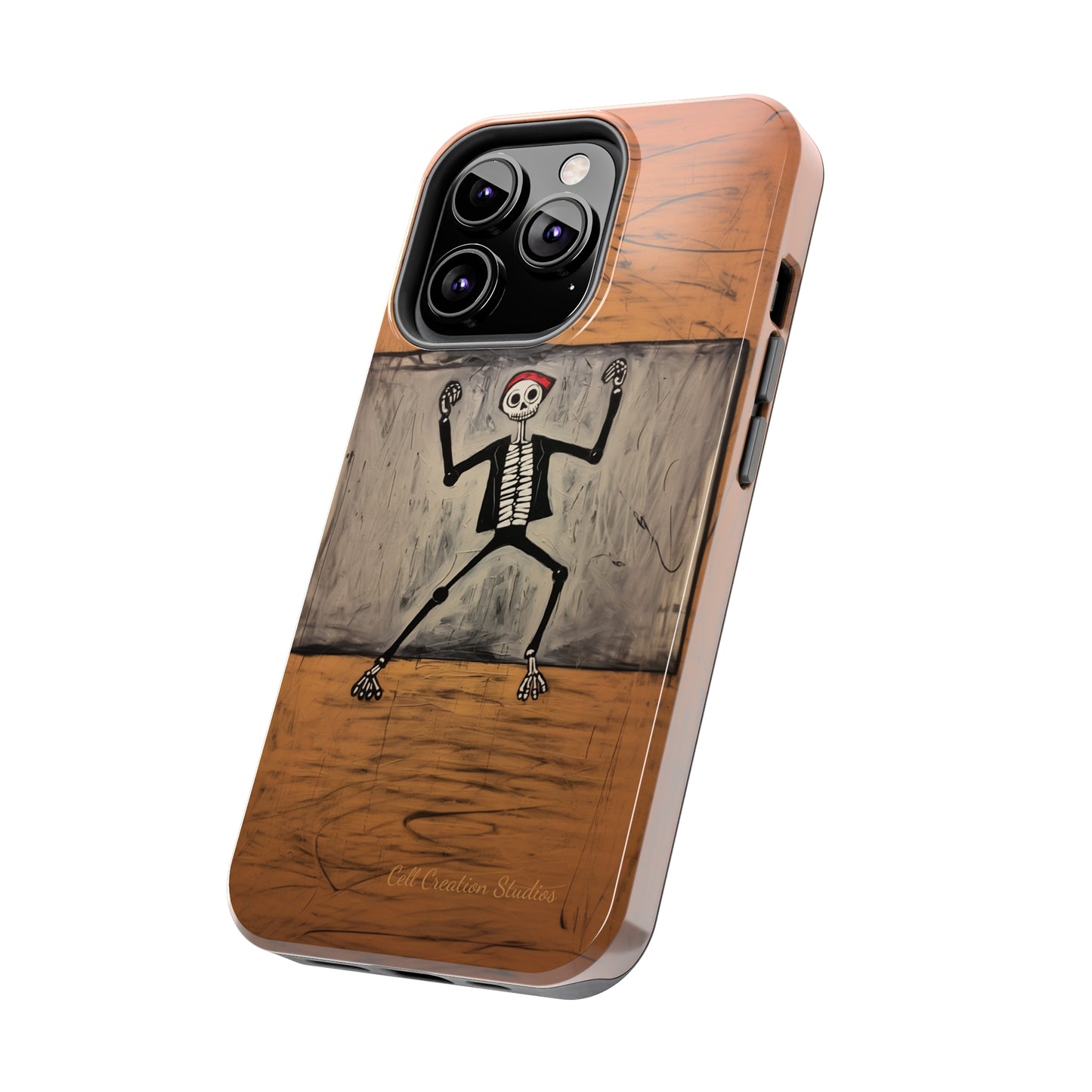 "Dance of the Skeletal Muse" -Tough iPhone Cases