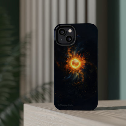 Introducing the "Celestial Sun and Stars" Cell Phone Case – Carry the Cosmos with You -MagSafe Tough Cases