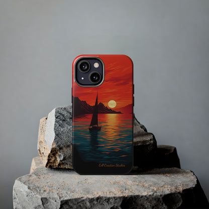 "Serenity at Sunset" -Tough iPhone Cases