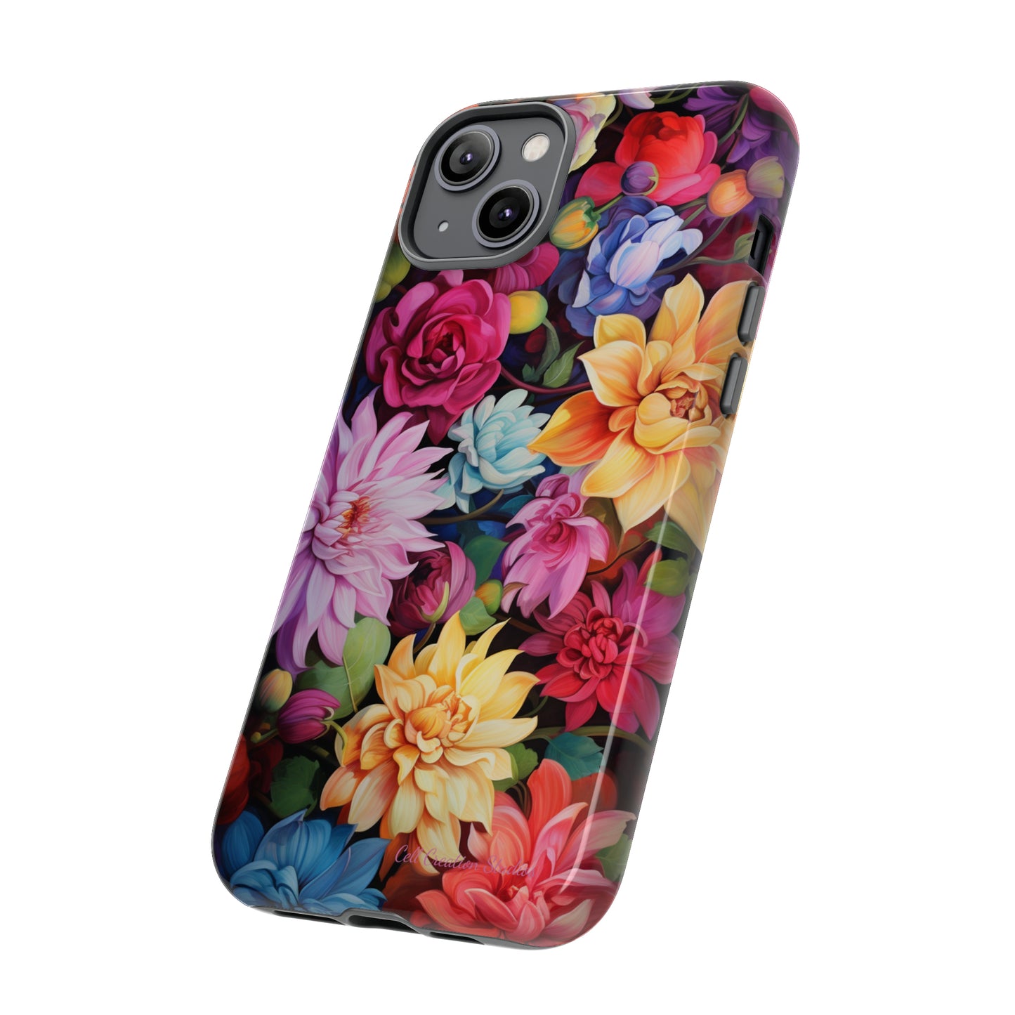 Introducing the "Blossom Beauty" Cell Phone Case – Elevate Your Style with Floral Charm -Tough Cases