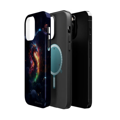 "Cosmic Dragon Unleashed" -MagSafe Tough iPhone Cases