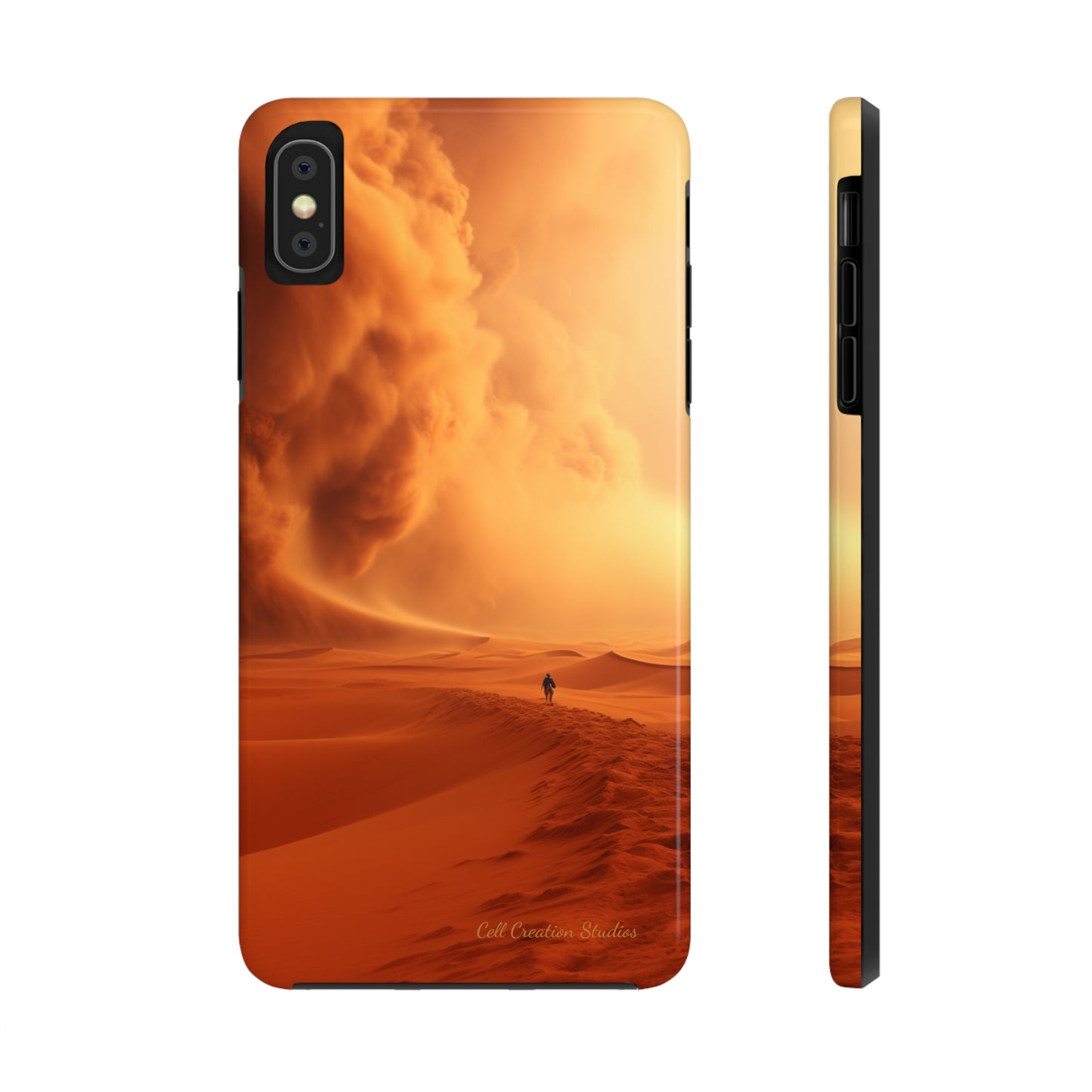 Introducing the "Desert Wanderer" Cell Phone Case – Embark on a Journey through Sand and Storm -Tough Phone Cases