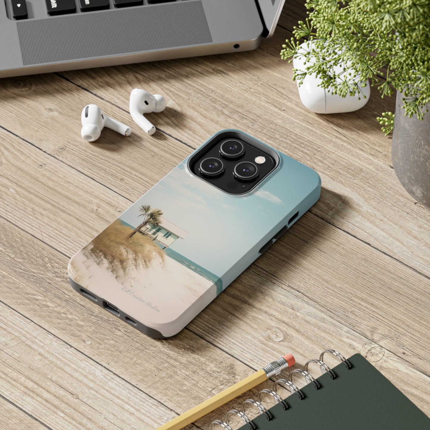 "Seaside Haven" -Tough iPhone Cases