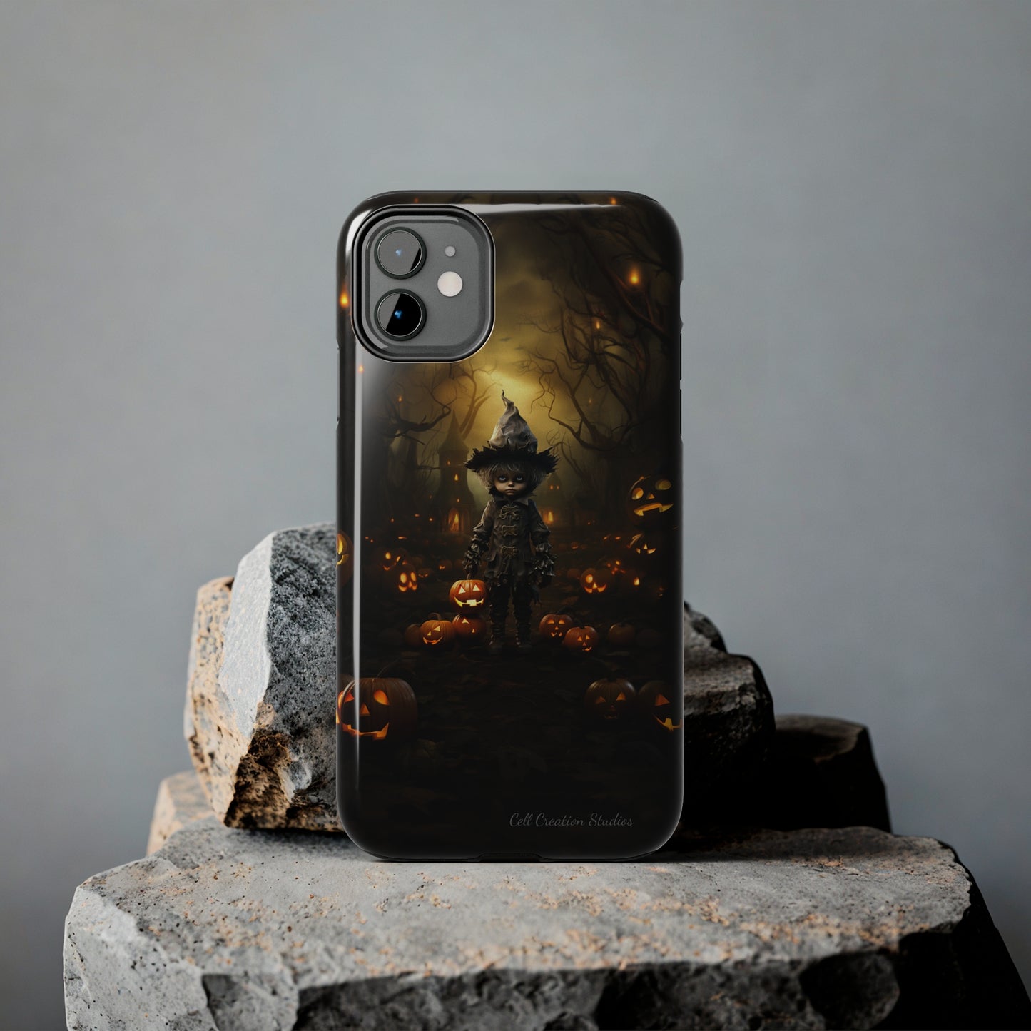 Introducing the "Halloween Magic" Cell Phone Case – Capture the Spooky Spirit in Style -Tough Phone Cases