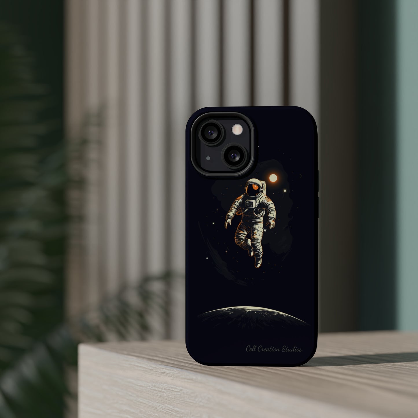 "Cosmic Explorer Astronaut" -MagSafe Tough iPhone Cases