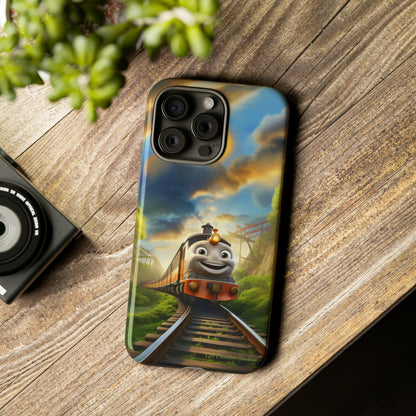 The "Smiling Express Train" Phone Case -Tough Cases