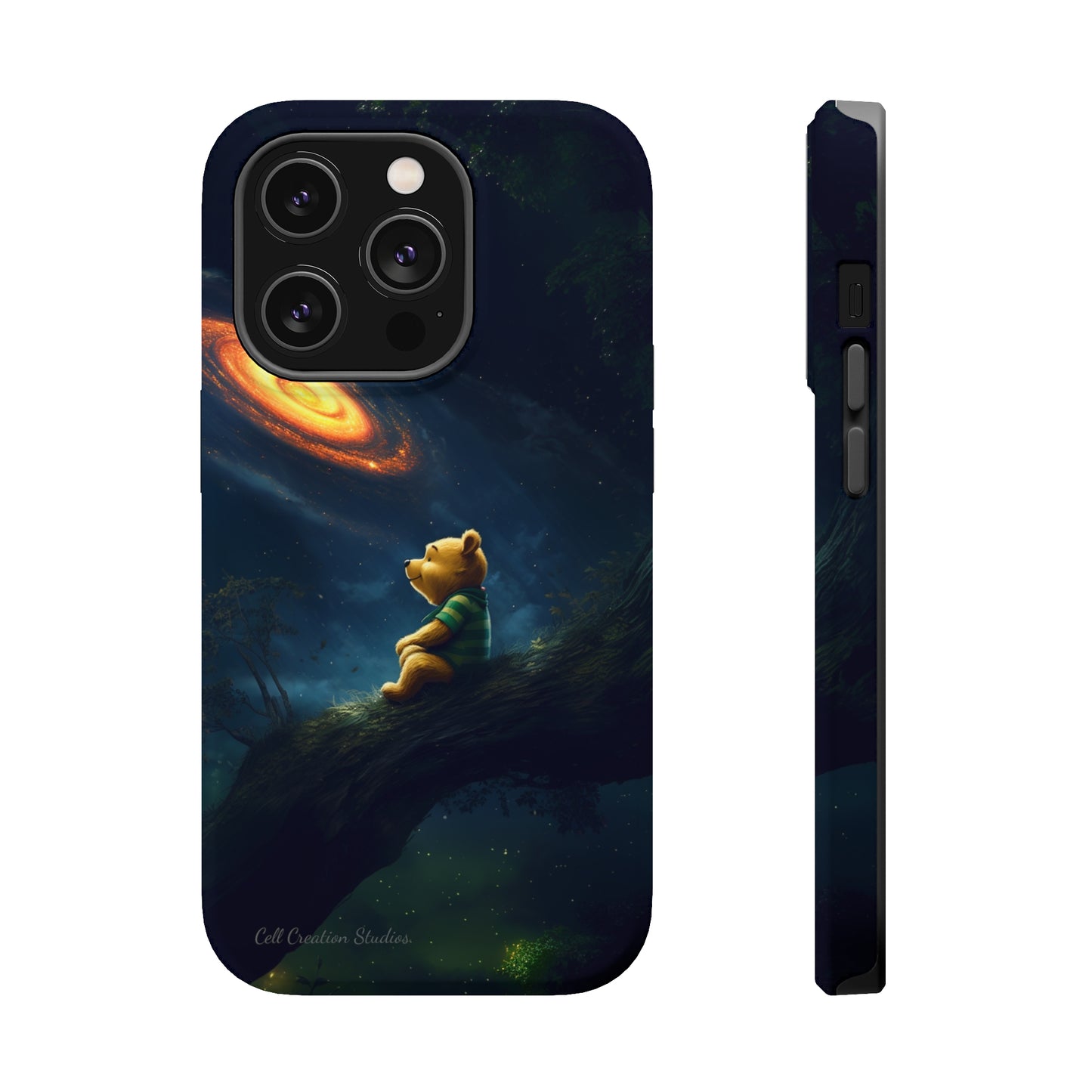 "Starry Night with Winnie-the-Pooh" Cell Phone Case -MagSafe Tough Cases