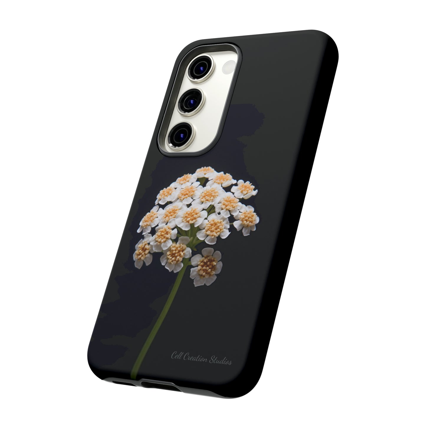 "Elegant Yarrow Bloom" -Tough Samsung Phone Cases