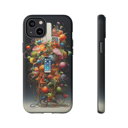 Introducing the "NatureFusion" Cell Phone Case – Where Technology Blossoms into Beauty!