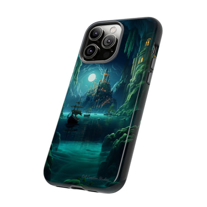 Introducing the "Moonlit Ancient City" Cell Phone Case – Explore Mysteries in the Glow of Moonlight -Tough Cases